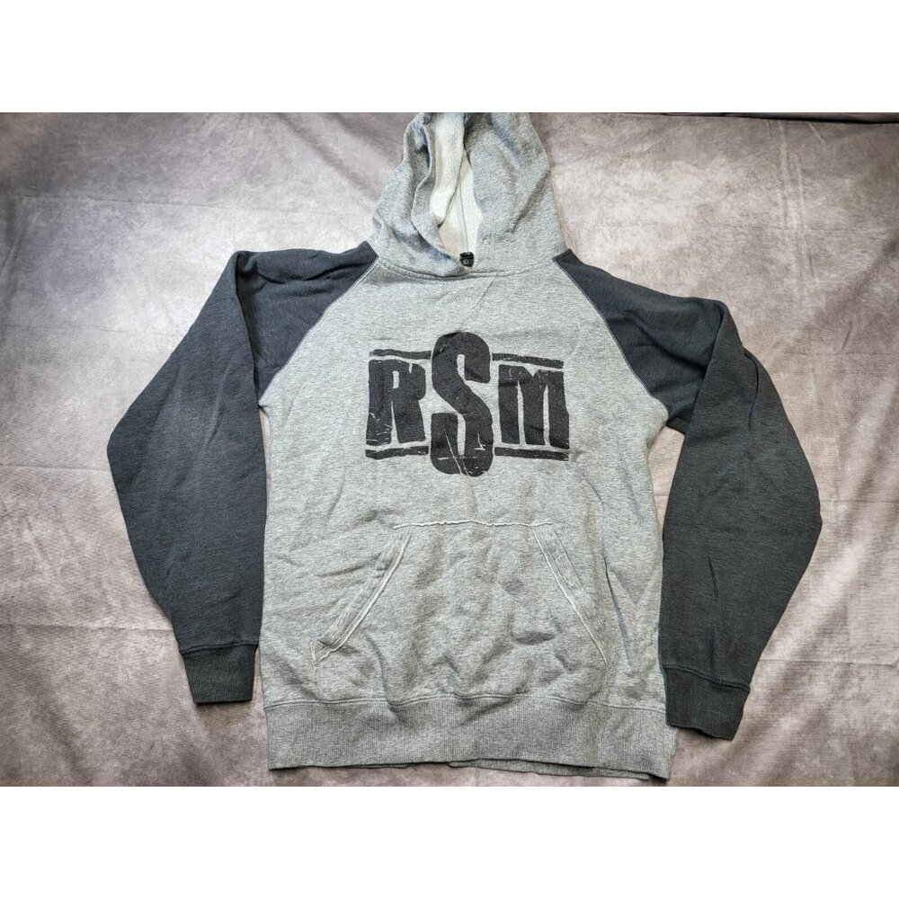 Ladies RSM Hoodie Gray MEDIUM  Sh20" Ch 22" L 26"